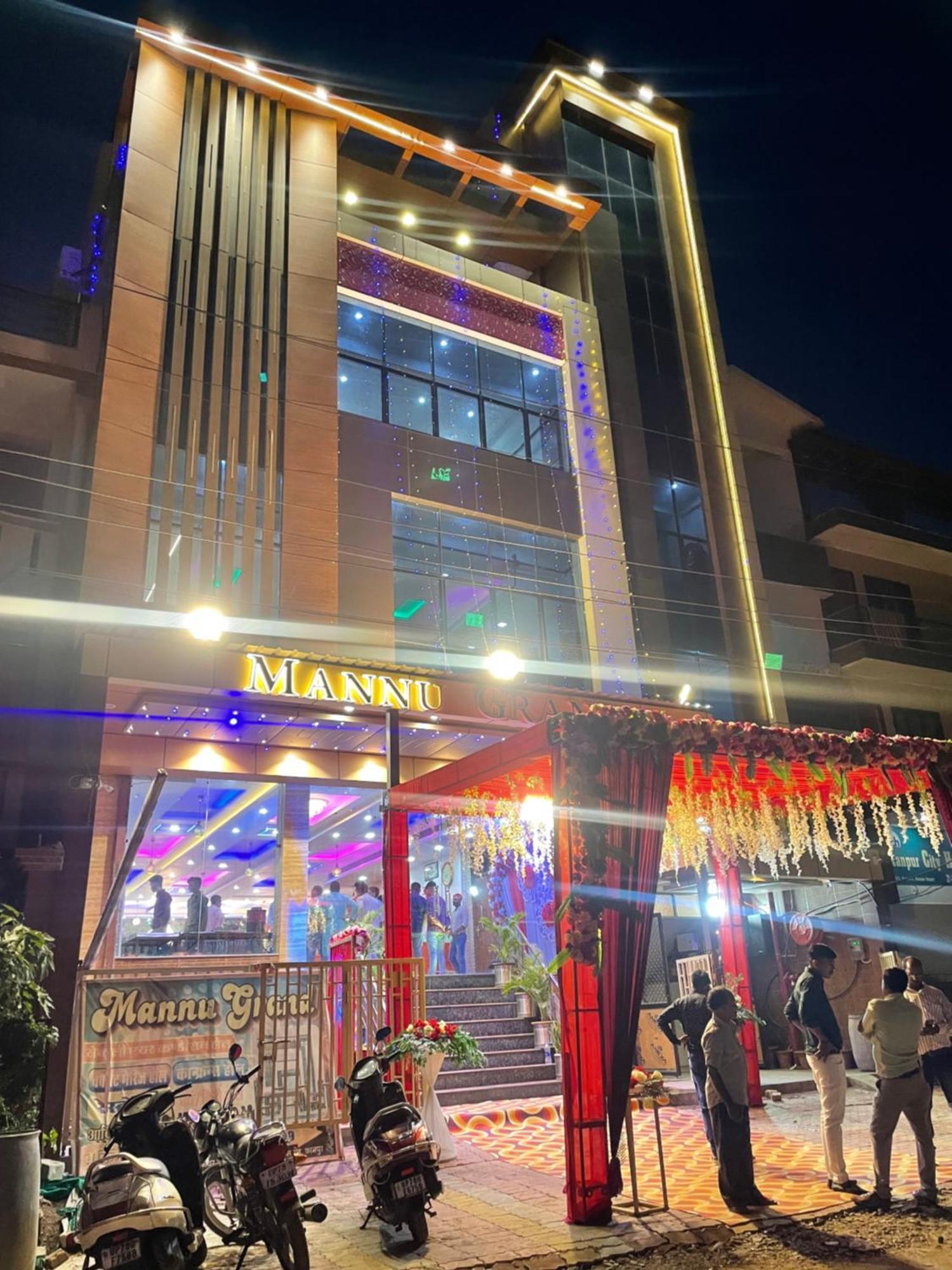 Hotel Mannu Grand Kanpur Exterior foto
